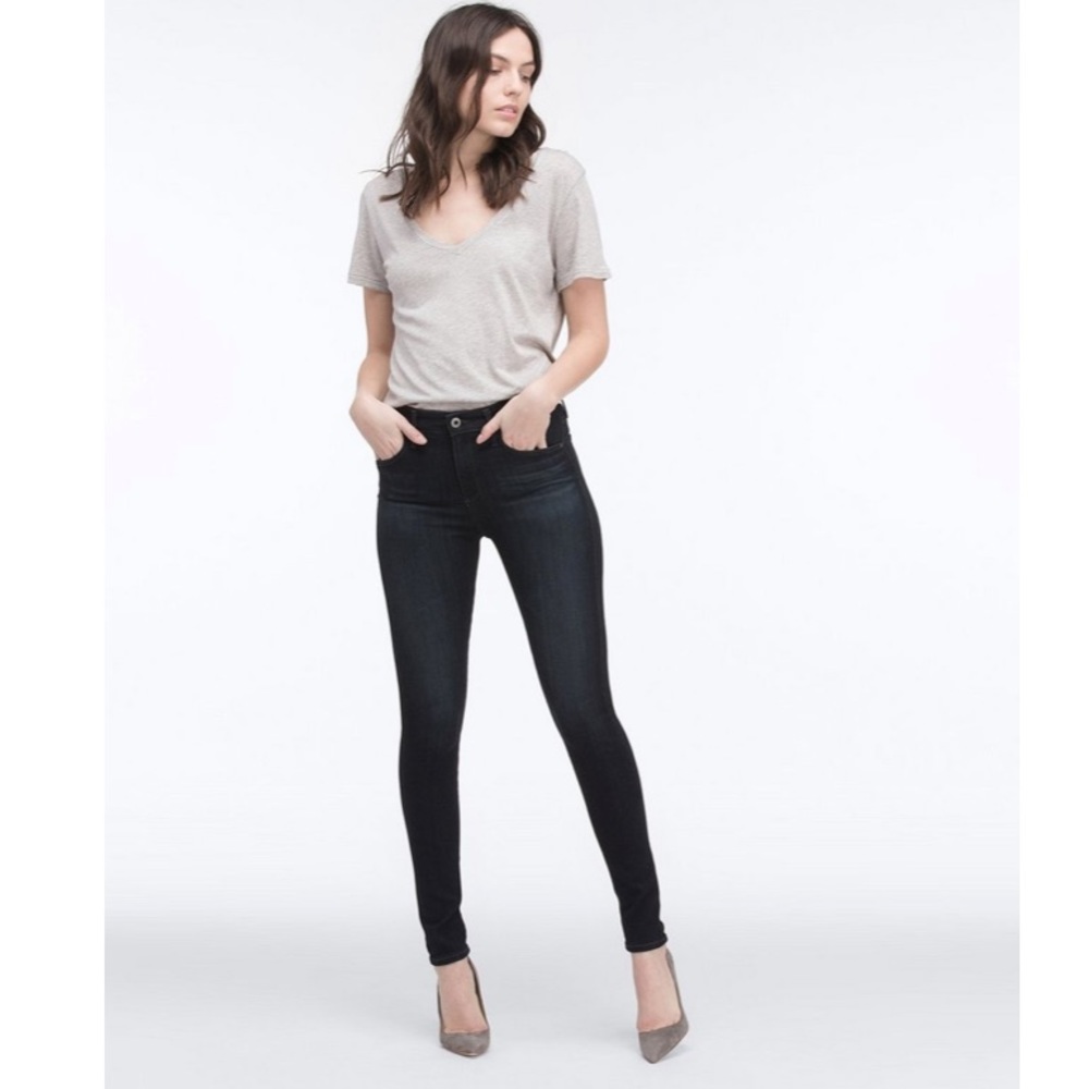 AG Adriano Goldschmied The Farrah Skinny Brooks wash denim jeans size 30R